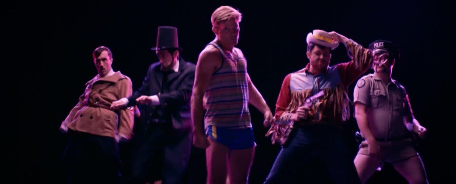 Crunch Time — the costume dance number on camera. Peek photo 2 of 3.